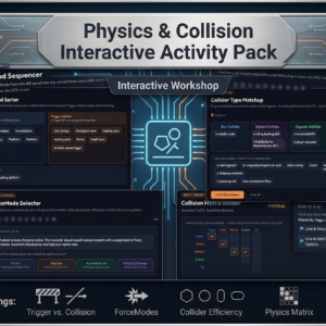 Unity Physics & Collision — Interactive Activity Pack (4 Activities)